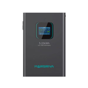 باتری لیتیوم فسفات آهن (LiFePO4) ظرفیت 5.1Kwh برند MARSRIVA مدل MR-LFP48-100-WMD